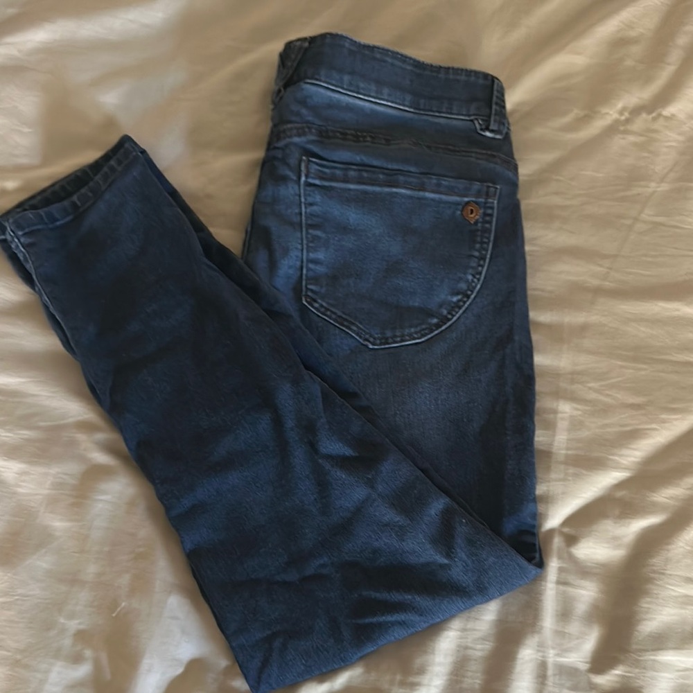 Democracy Dark Blue Ankle Jeans